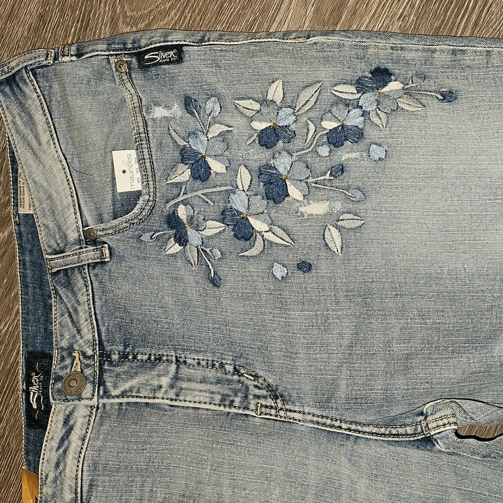 SILVER JEANS Womens NWTS sz 22/27 Ankle Skinny IZZY high rise jeans! Maurices - Picture 6 of 16